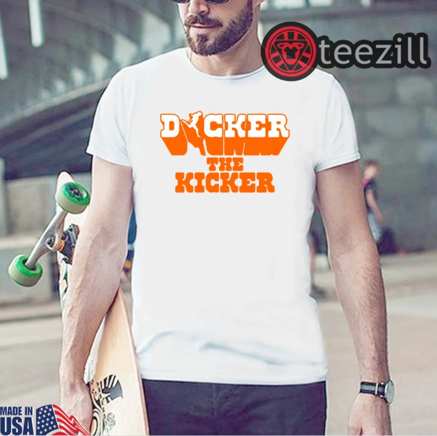 Dicker The Kicker Tee - Cameron Dicker Texas Football Inspired Shirt
