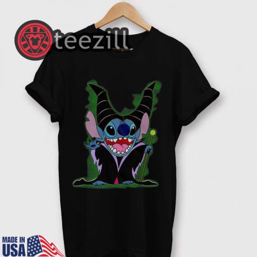 Disney Stitch and Maleficent T-Shirts