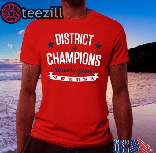 District of Champions Shirt Washington Dc Sports