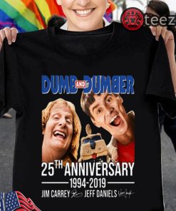 Dumb And Dumber 25th Anniversary 1994-2019 Signatures Shirt