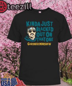Gardner Minshew Shirt - Blacked Out Officially Tee