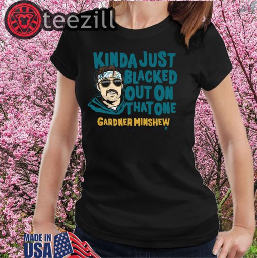 Gardner Minshew Shirt - Blacked Out Officially Tees