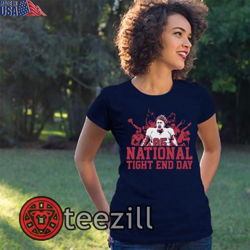 George Kittle National Tight End Day Tees