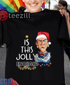 Jeff Dunham is this Jolly Enough Christmas Tshirt