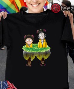 Men's Rick And Morty Water Mirror Breaking Bad T-Shirt