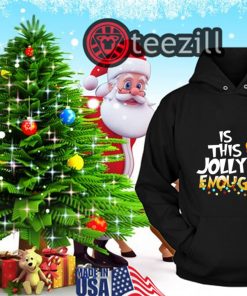Merry Christmas Winnie The Pooh Is This Jolly Enough Christmas Shirt Hoodies