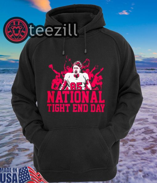 National Tight End Day Shirt – Limited Edition Tee - Teezill