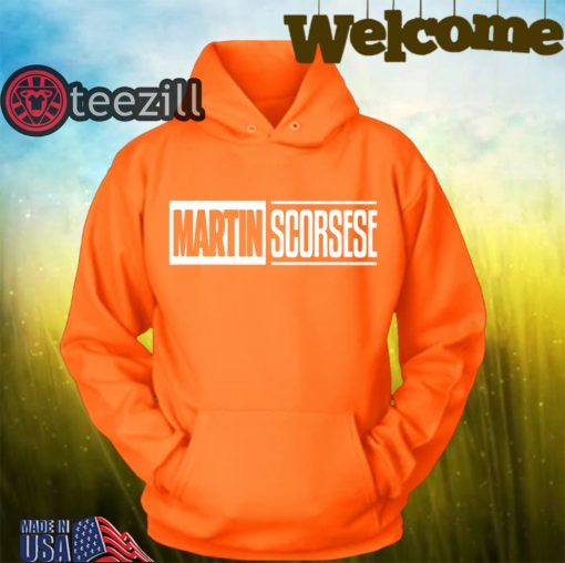 Marvel Martin Scorsese Sweater Orange Shirt