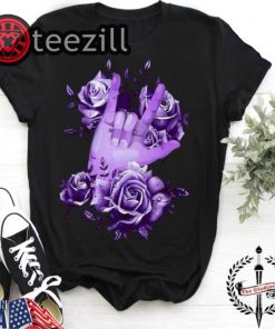Pancreatic cancer awareness Metallica Purple Rose Shirt