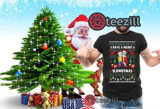 Rick And Morty Have a Merry Schwiftmas Ugly Christmas shirt