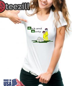 Rick and Morty Breaking Bad Shirt Classic