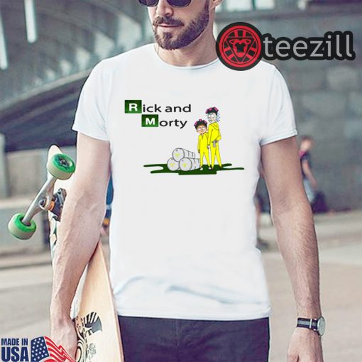 Rick and Morty Breaking Bad Shirt Unisex