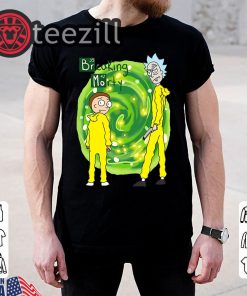 Rick and Morty Water Reflection Mirror Breaking bad Tee Unisex Shirt