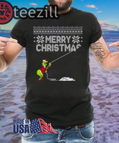 The Grinch Merry Christmas Who Stole Christmas Ugly Xmas TShirt