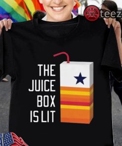 The Juice Box Is Lit Shirt Houston Baseball Shirt