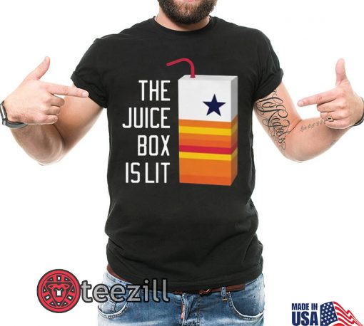 The Juice Box Is Lit Shirt Houston Baseball Shirts