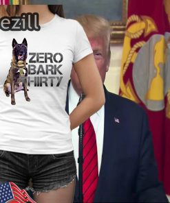Trump Funny Zero Bark Thirty Tee