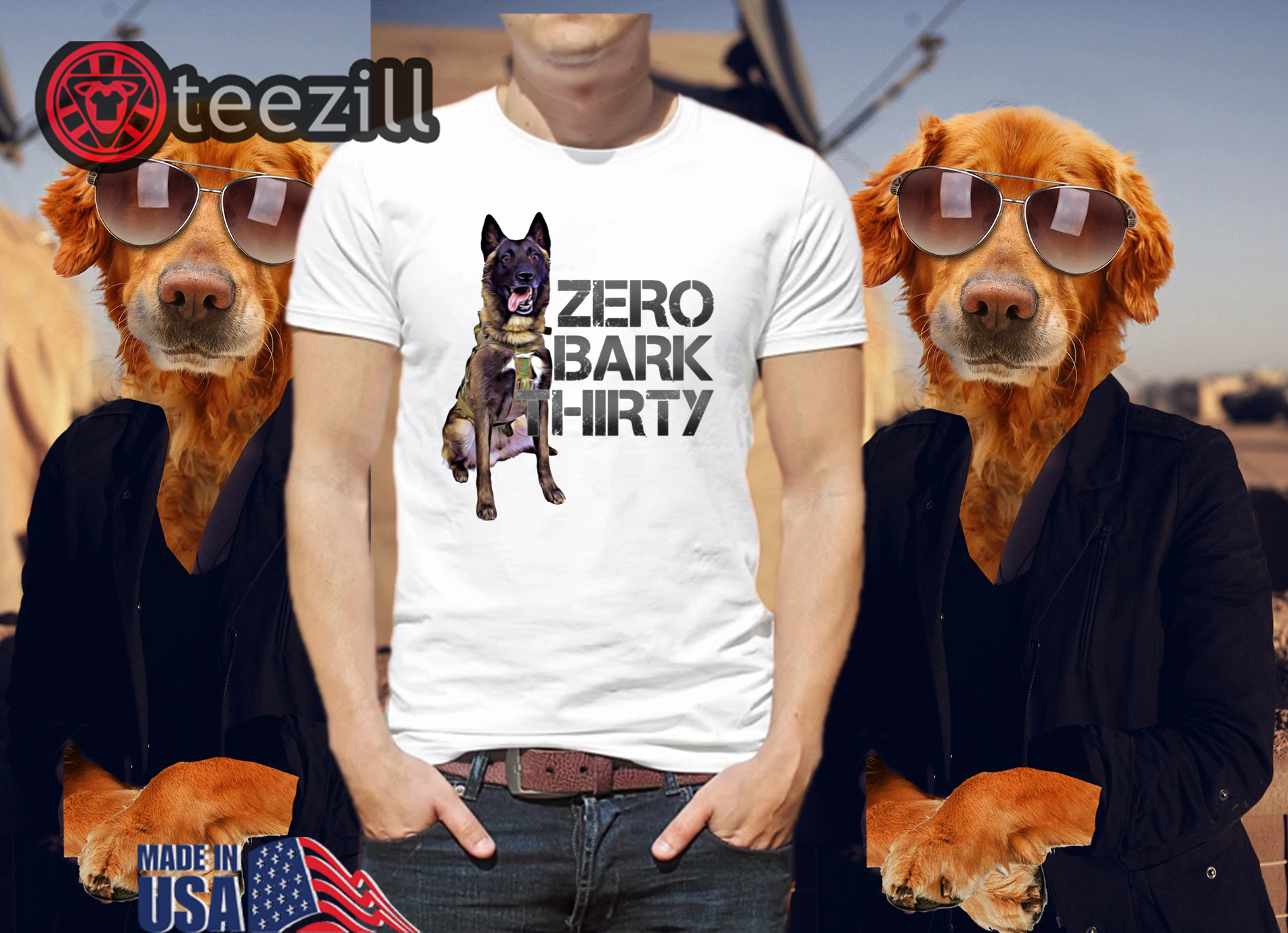 United States Zero Bark Thirty TShirt