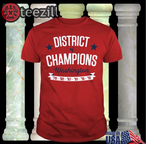 Washington District of Champions Shirt