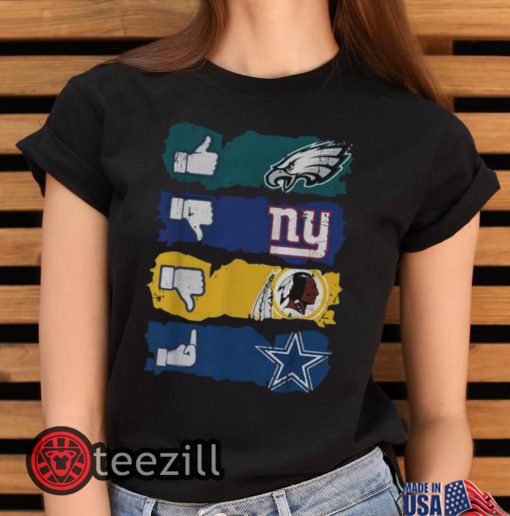NFL Philadelphia Eagles The Good The Bad The Fuck Tshirt