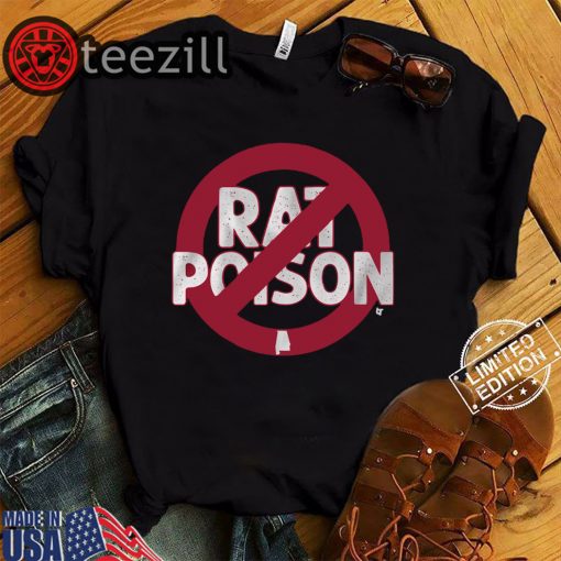 Rat Poison Shirt - Tuscaloosa Football Classic Tee
