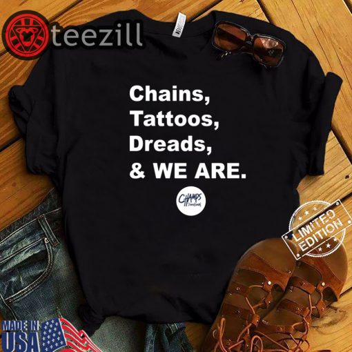 Penn State players wear 'Chains, tattoos, dreads and WE ARE Shirt