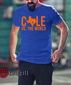 Men Blue Cole Vs The World Shirt