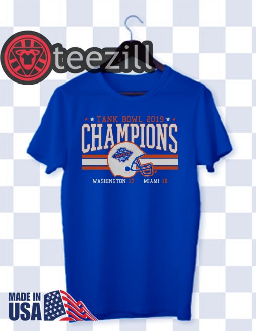 Tank Bowl Champs Shirt - Miami Football Tshirt