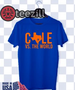 Men Blue Cole Vs The World Shirt