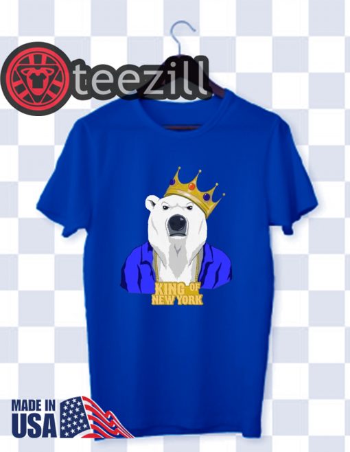 King Of New York Blue T-Shirts