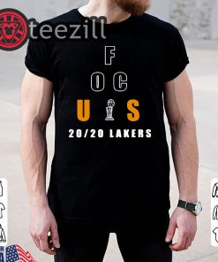 Los Angeles Lakers Focus 20/20 Lakers Shirt