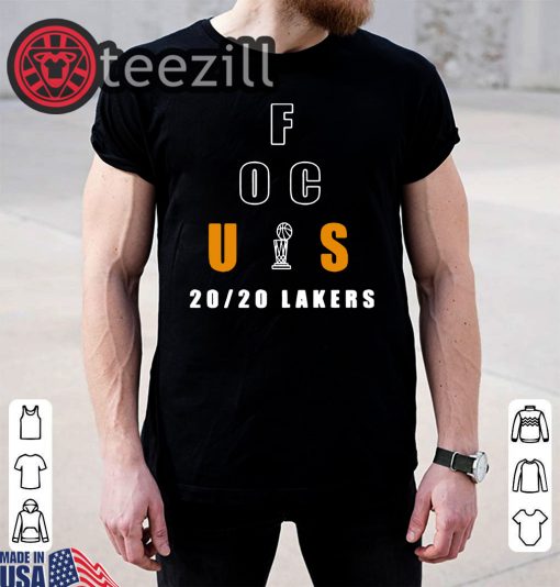 Los Angeles Lakers Focus 20/20 Lakers Shirt