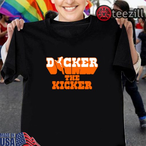 Dicker The Kicker - Cameron Dicker Texas Football Tshirt