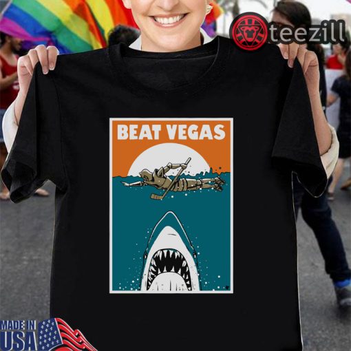 Beat Vegas Shirt - San Jose Hockey Tshirt