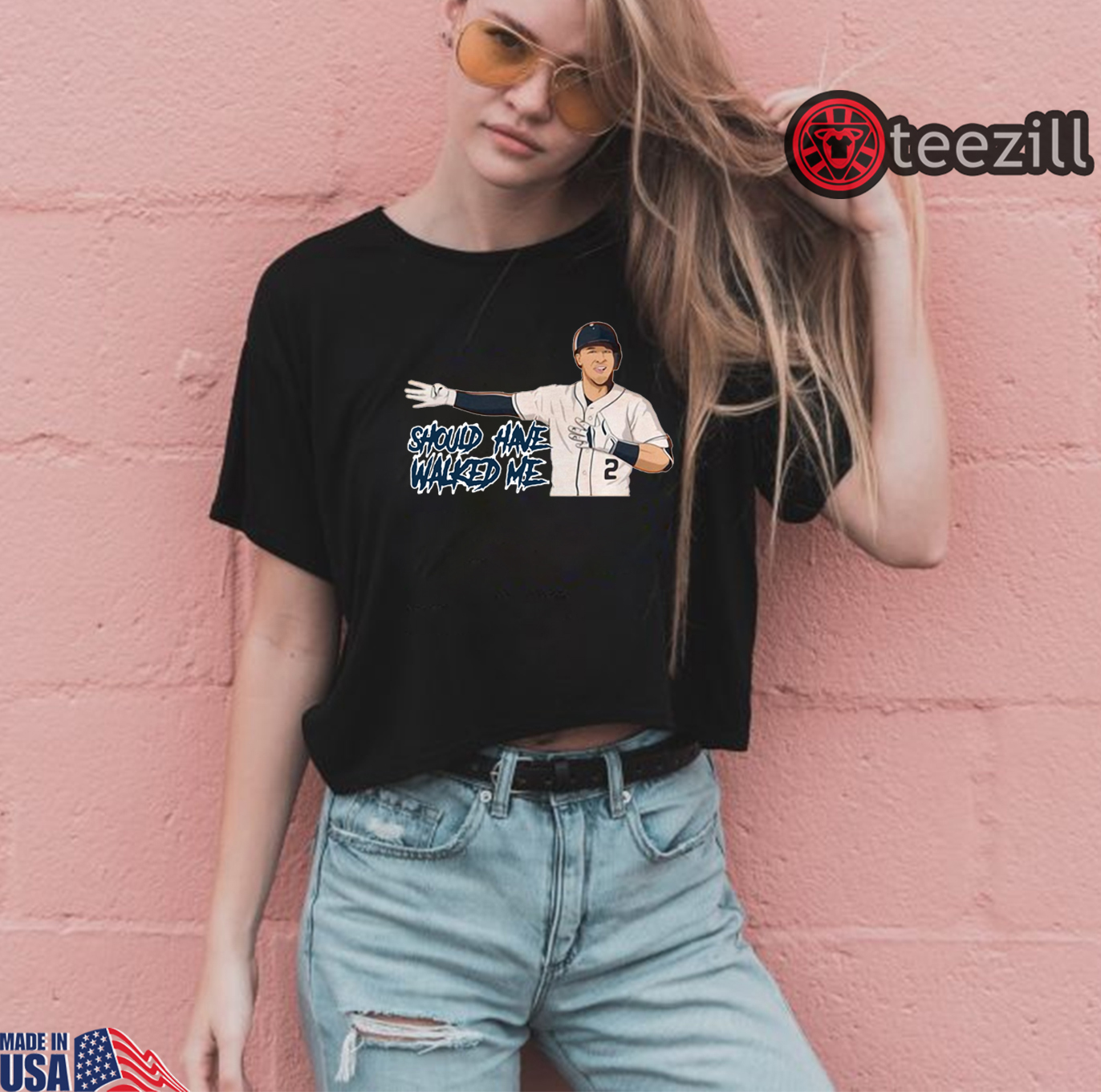 MLB Players Jared Carrabis Should Have Walked Me TShirt - Image 2