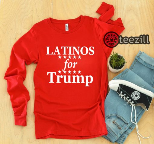 United States Latinos for Trump TShirt