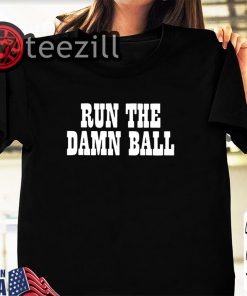 Run The Damn Ball IND Sports T-Shirt