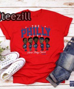 Philadelphia Superteam NBPA Shirt The Philly Five Tshirt