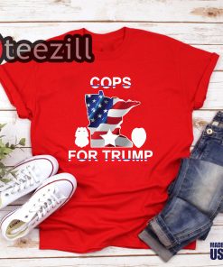 Minneapolis police union releases 'Cops for Trump' T-shirt