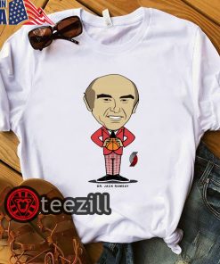 Dr. Jack Ramsay Shirt - Portland Trail Blazers – Teezill Shirts