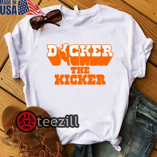 Dicker The Kicker Tee - Cameron Dicker Texas Football Inspired Shirt