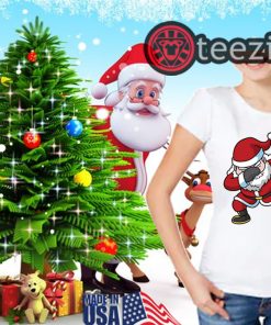 Merry Christmas Dabbing Santa Claus T-Shirt