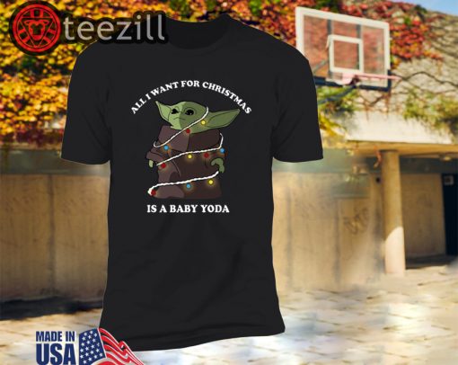 Baby Yoda Christmas Shirt