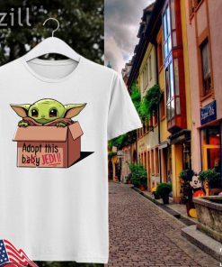 Baby Yoda Mandalorian Adopt This Baby Jedi Shirt