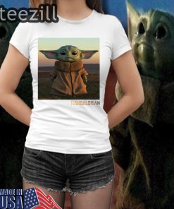 Baby Yoda Shirt Star Wars The Mandalorian T-Shirt