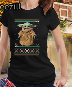 Baby Yoda Xmas Shirts