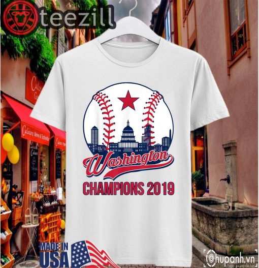 Baseball Vintage Washington Champions Shirt