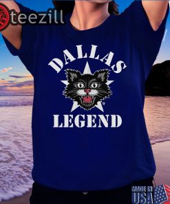 Black Cat Dallas Legend 2019 Champis T-Shirts