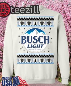Busch Light Beer Christmas Ugly Hoodies, Sweatshirt