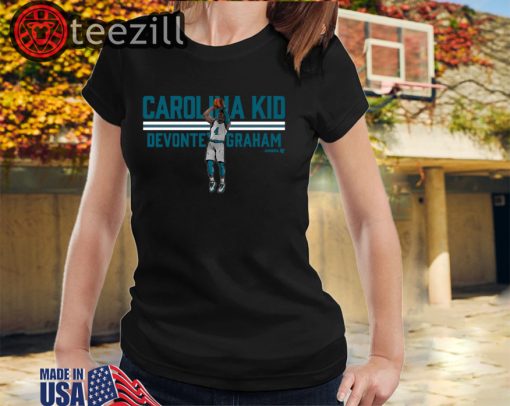 Carolina Kid Devonte' Graham Shirts